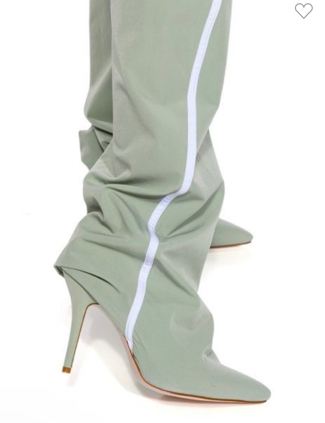 Track Pantaboots With Attached Shoes